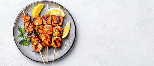 Grilled Lemon Herb Chicken Skewers