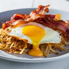 Classic Campfire Breakfast on the Griddle