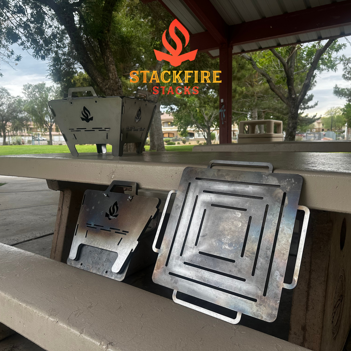 BoxFire Grill Pit Stack – durable BBQ grill stacker and charcoal grill stacker for outdoor fire pit cooking. Portable Fire Pit Stack ideal for backyard grilling, camping, and Flame Pit Stack setups. Premium grill pit stacks for versatile outdoor use.