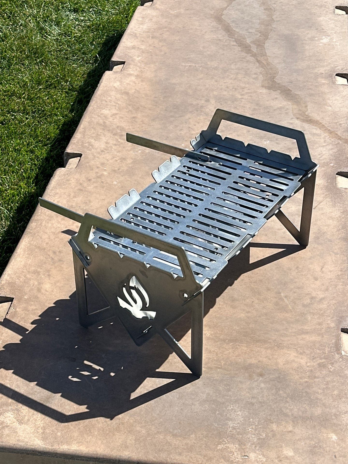 Portable Torchline Grill Stacker – premium BBQ grill stacker for charcoal cooking, outdoor fire pit stack setups, and versatile flame pit stack grilling solutions; ideal for backyard grilling and camping with durable grill pit stacks design.
