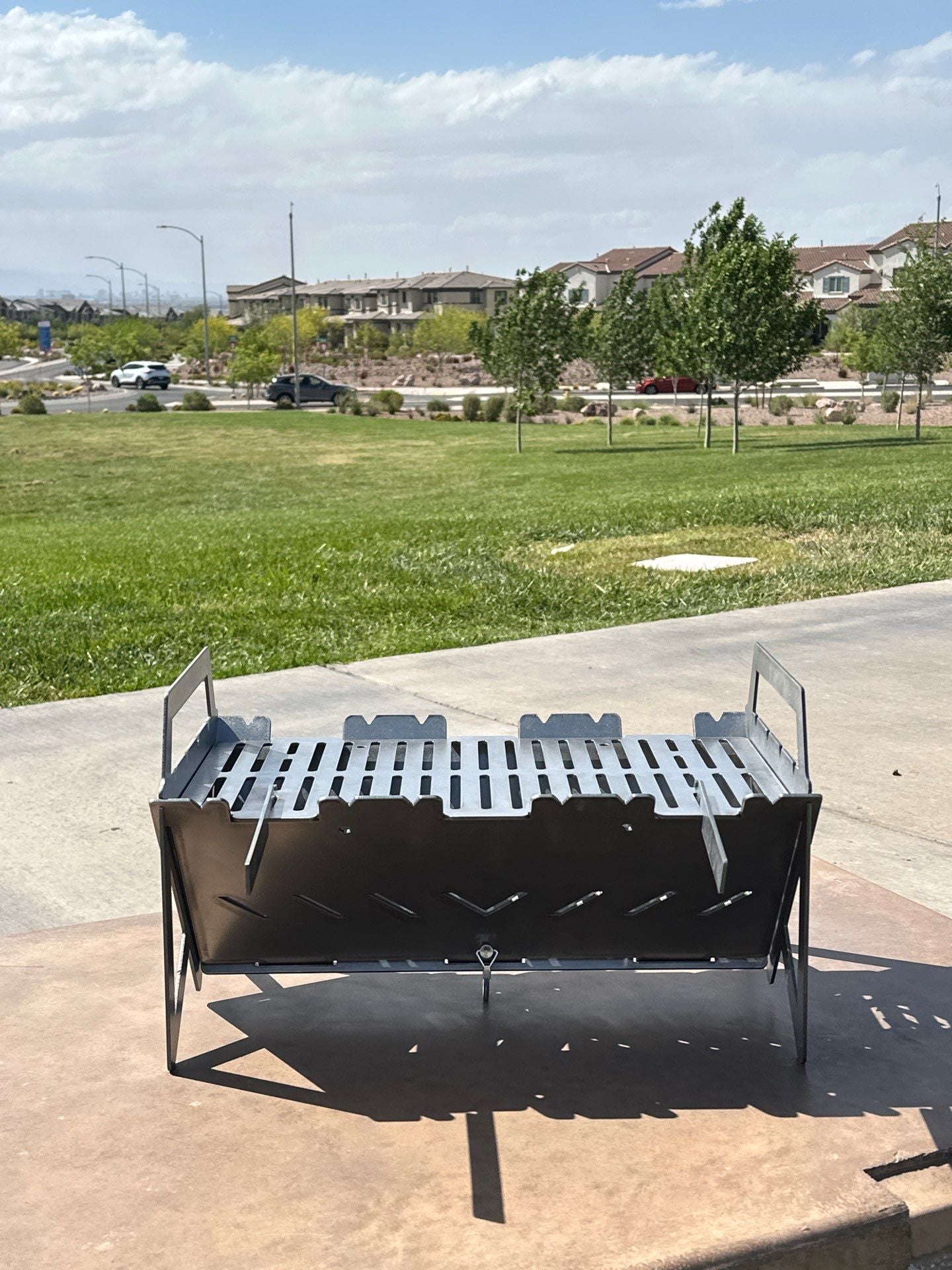 Portable Torchline Grill Stacker – premium BBQ grill stacker for charcoal cooking, outdoor fire pit stack setups, and versatile flame pit stack grilling solutions; ideal for backyard grilling and camping with durable grill pit stacks design.