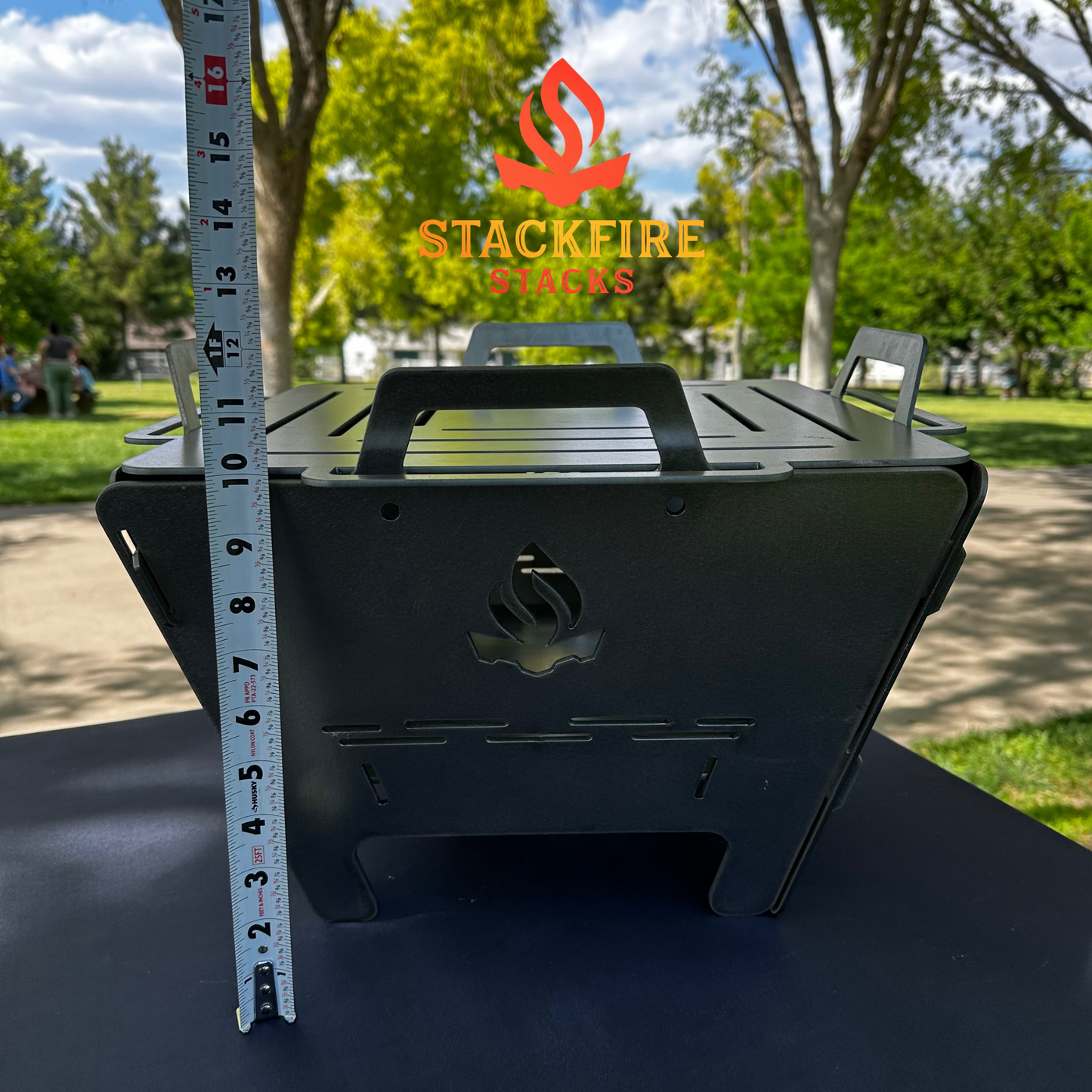 BoxFire Grill Pit Stack – durable BBQ grill stacker and charcoal grill stacker for outdoor fire pit cooking. Portable Fire Pit Stack ideal for backyard grilling, camping, and Flame Pit Stack setups. Premium grill pit stacks for versatile outdoor use.