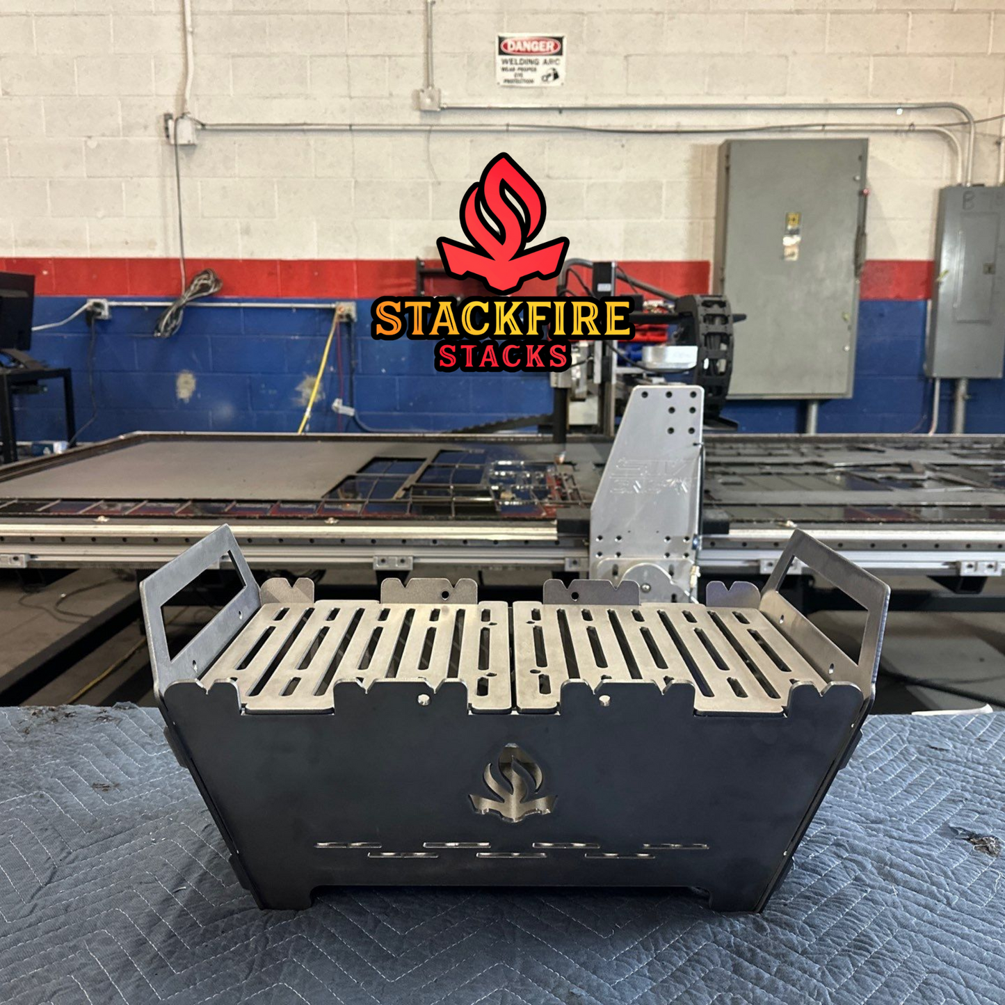 RexFire Grill Pit Stack