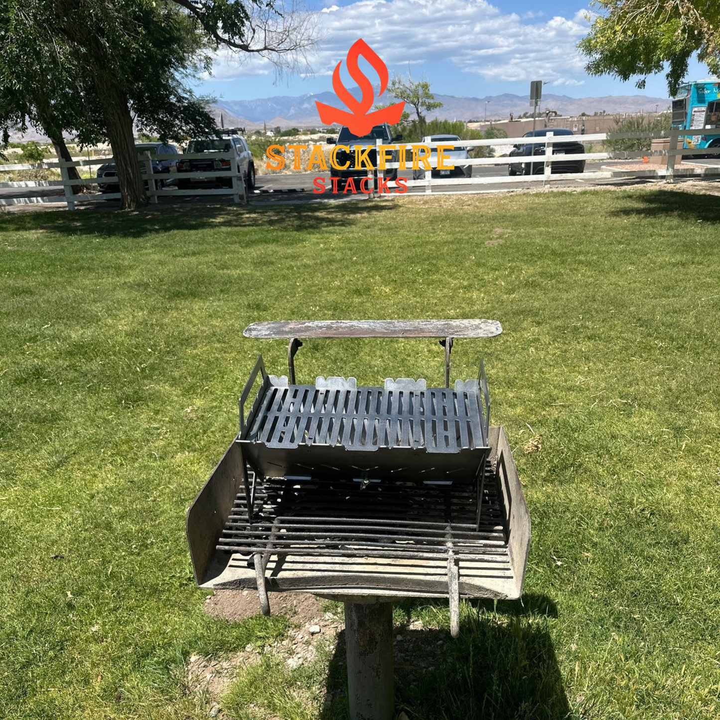 Portable Torchline Grill Stacker – premium BBQ grill stacker for charcoal cooking, outdoor fire pit stack setups, and versatile flame pit stack grilling solutions; ideal for backyard grilling and camping with durable grill pit stacks design.