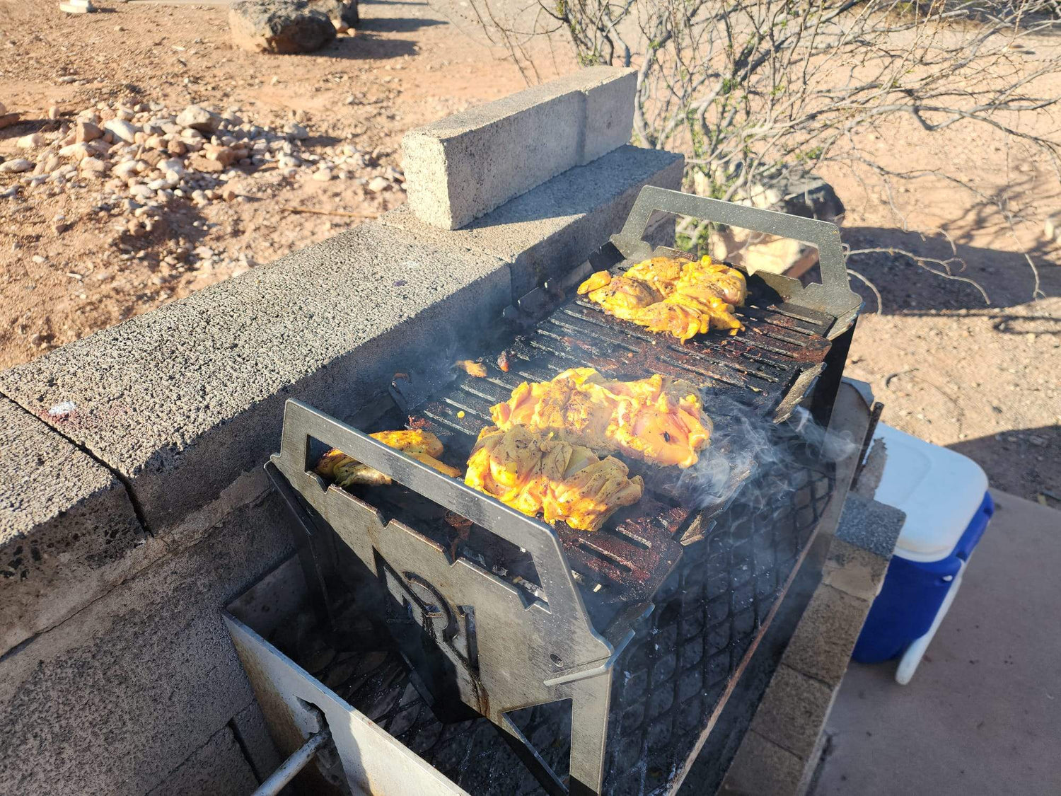 The Switch Grill Stack – a versatile grill stacker that converts into a BBQ grill stacker, charcoal grill stacker, and flame pit stack. Ideal for outdoor fire pit stack setups, portable fire pit stack cooking, and multipurpose grill pit stacks for camping or backyard use.