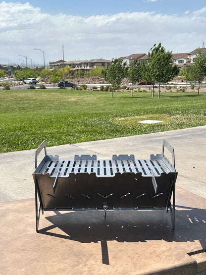 Portable Torchline Grill Stacker – premium BBQ grill stacker for charcoal cooking, outdoor fire pit stack setups, and versatile flame pit stack grilling solutions; ideal for backyard grilling and camping with durable grill pit stacks design.