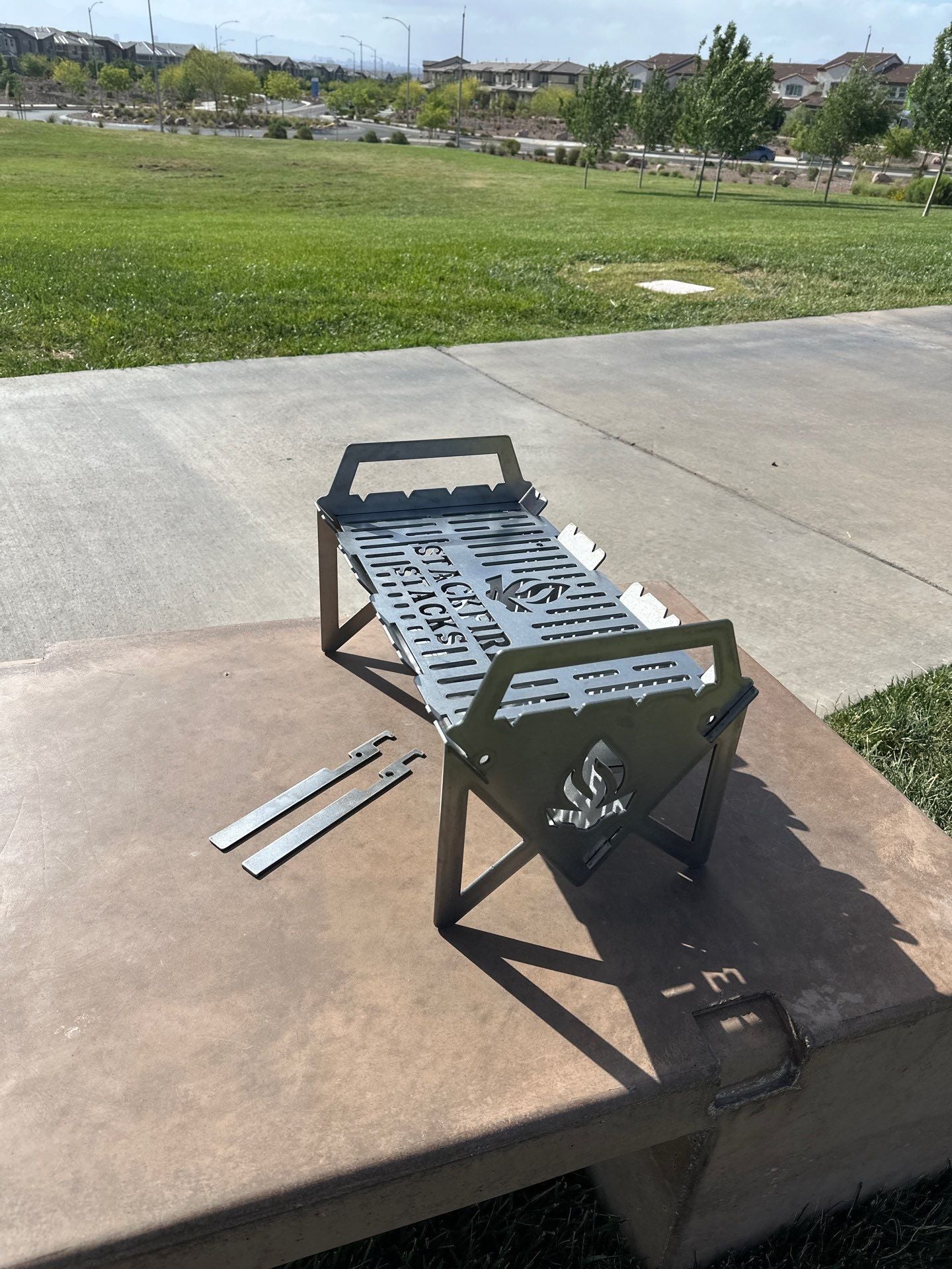 The Torchline Stack Grill – Personalized Portable Grill Stack