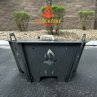 HexFire Grill Pit Stack - Portable Collapsible Outdoor Grill Pit
