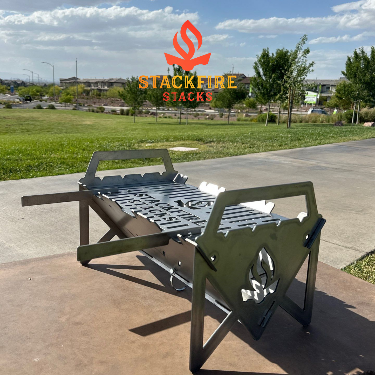 The Torchline Stack Grill – Personalized Portable Grill Stack